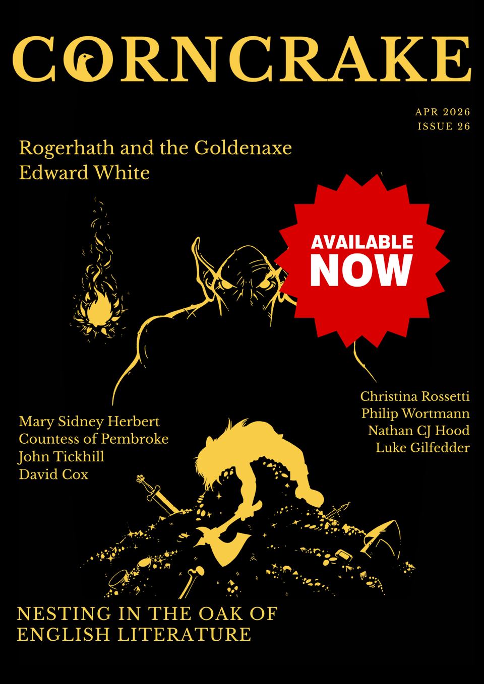 April Corncrake Out Now!